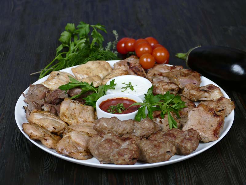 Мясная тарелка